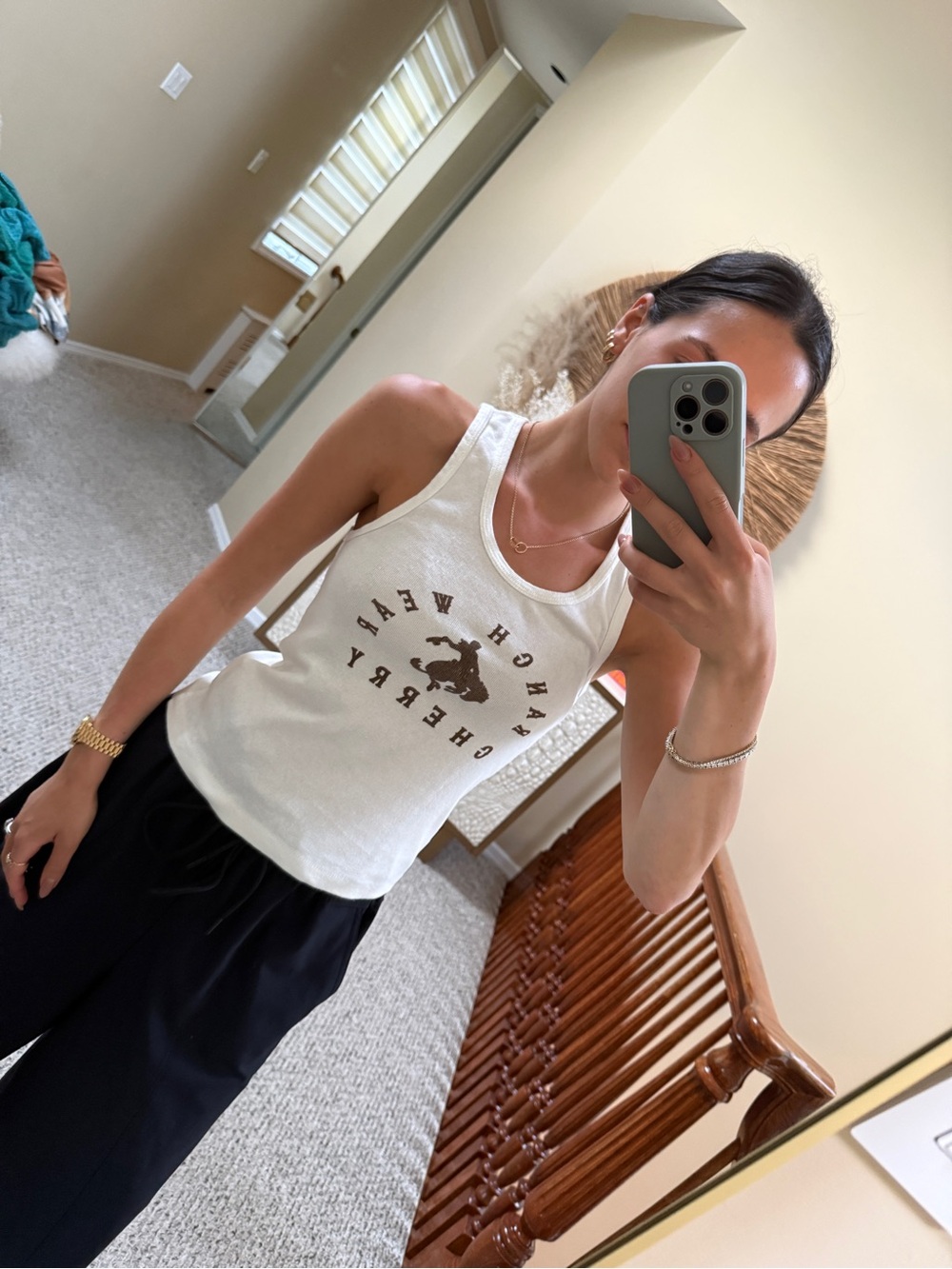 Cherry LA Ranch Logo Tank